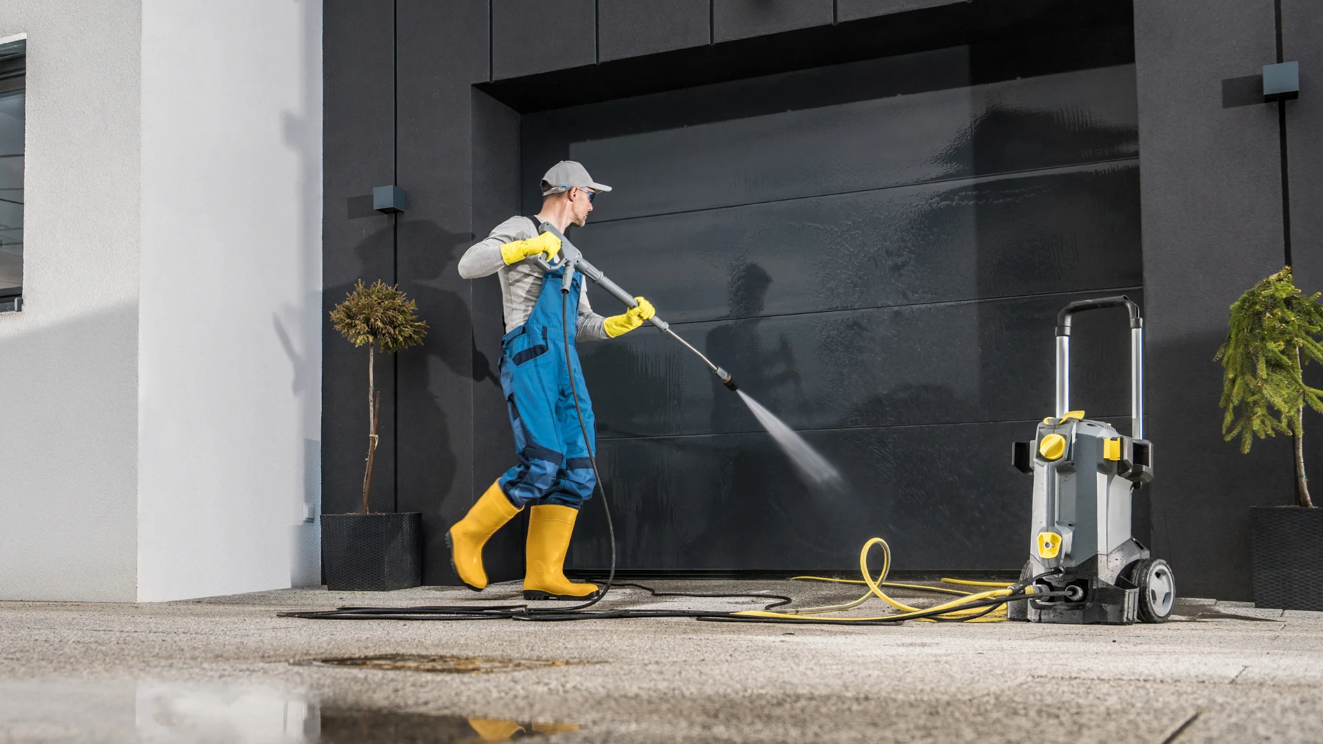 Perfekte Garagenreinigung in Schwyz